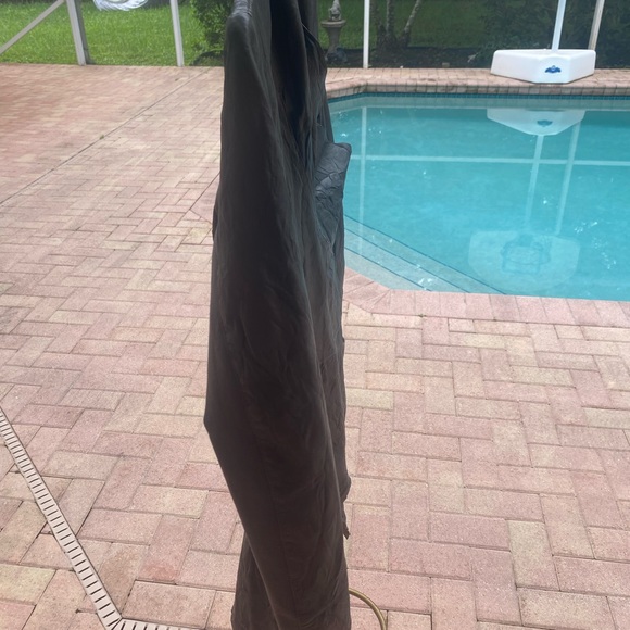 Cigno Nero distressed leather gray jacket - Picture 3 of 9